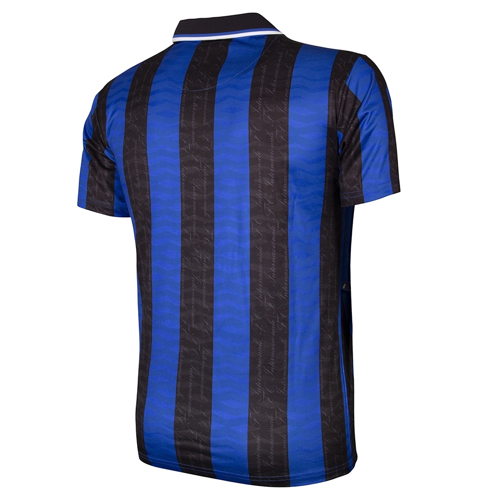 FC Inter Mailand 1997/98 Retro Trikot blau-schwarz