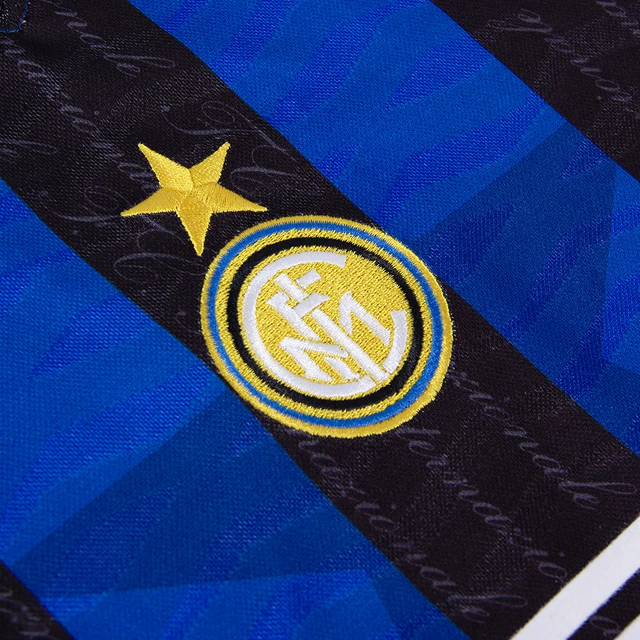 FC Inter Mailand 1997/98 Retro Trikot blau-schwarz