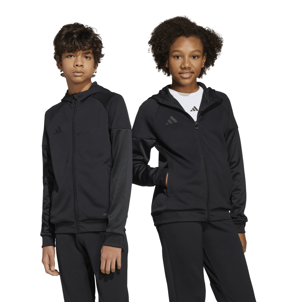 adidas Tiro 25 Kapuzenjacke schwarz Kinder