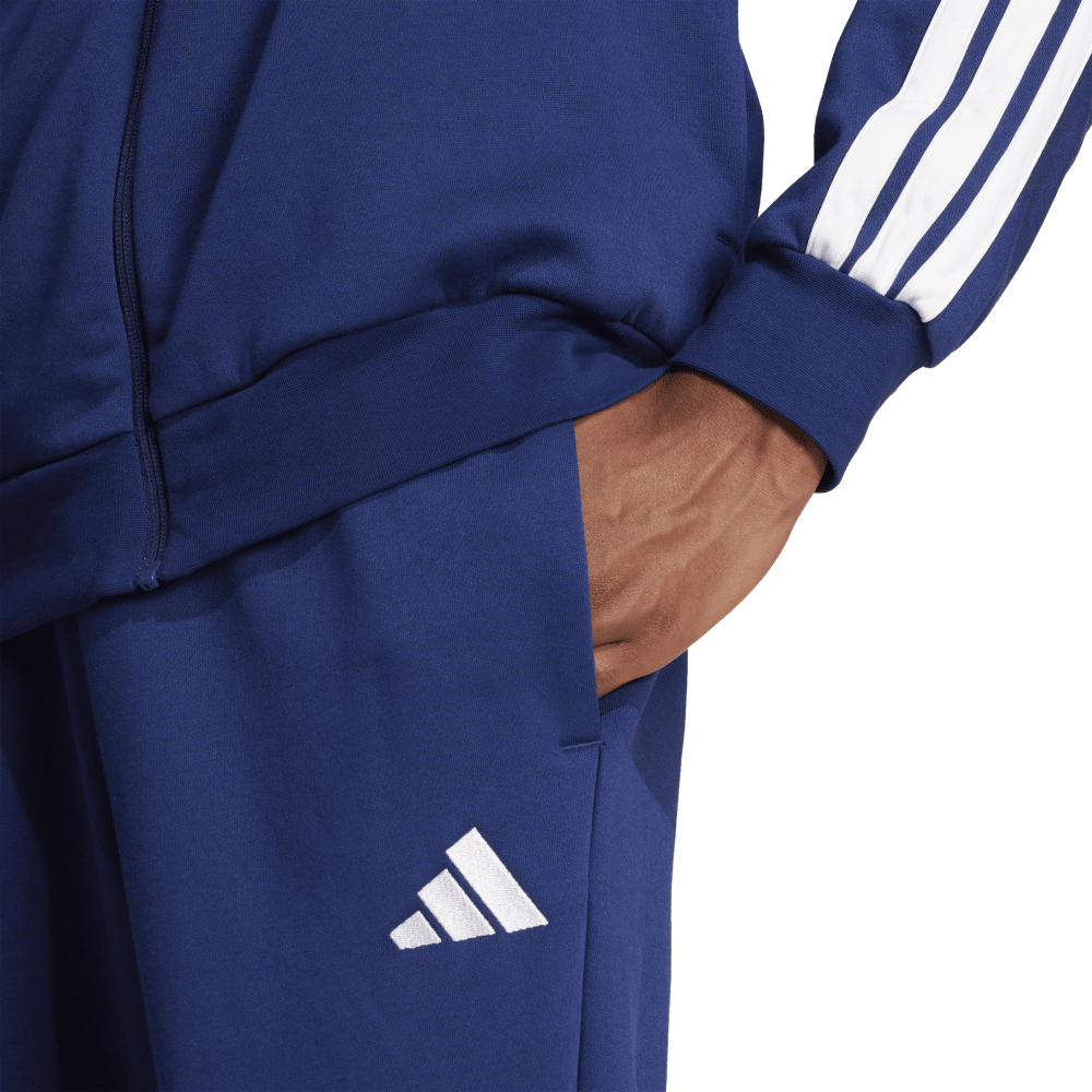 adidas M 3S FL TT TS DKBLUE blau