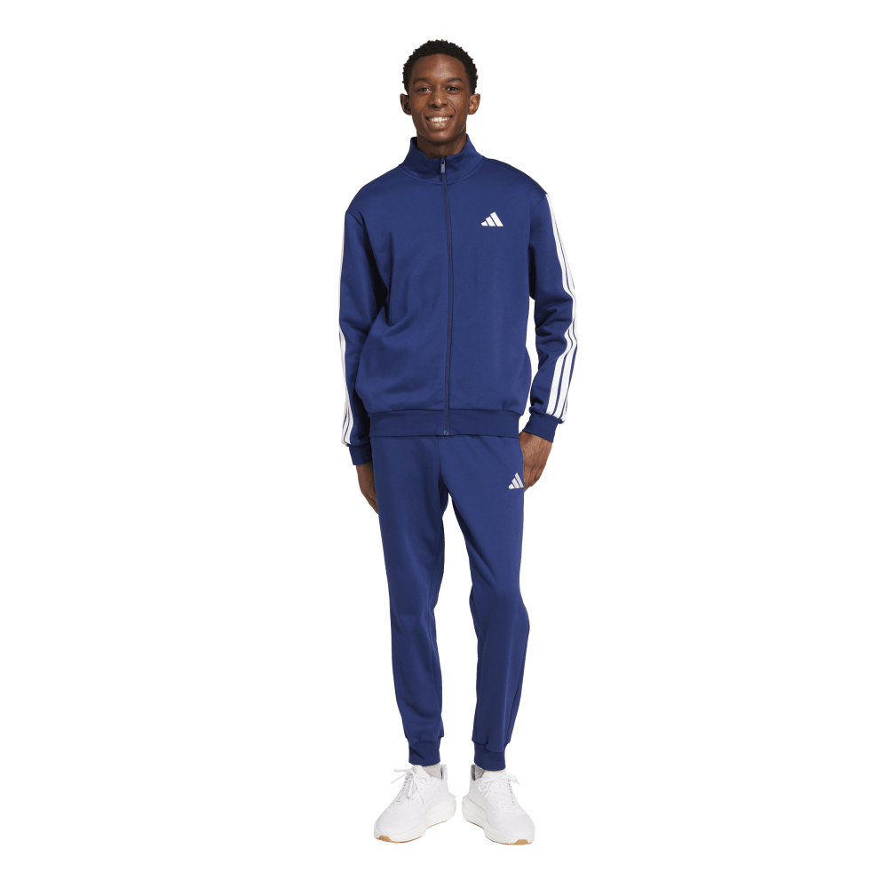 adidas M 3S FL TT TS DKBLUE blau