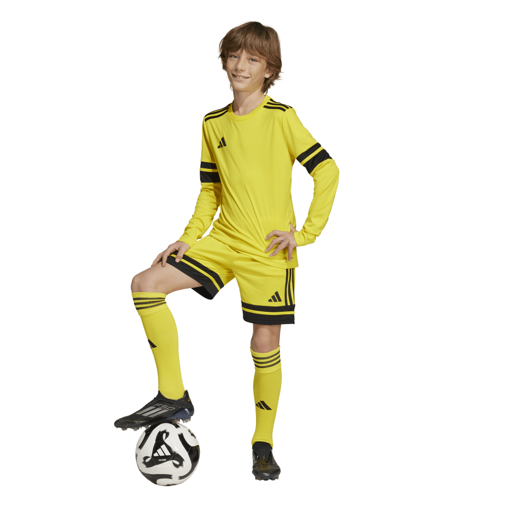 adidas Squadra 25 Trikot Langarm gelb Kinder