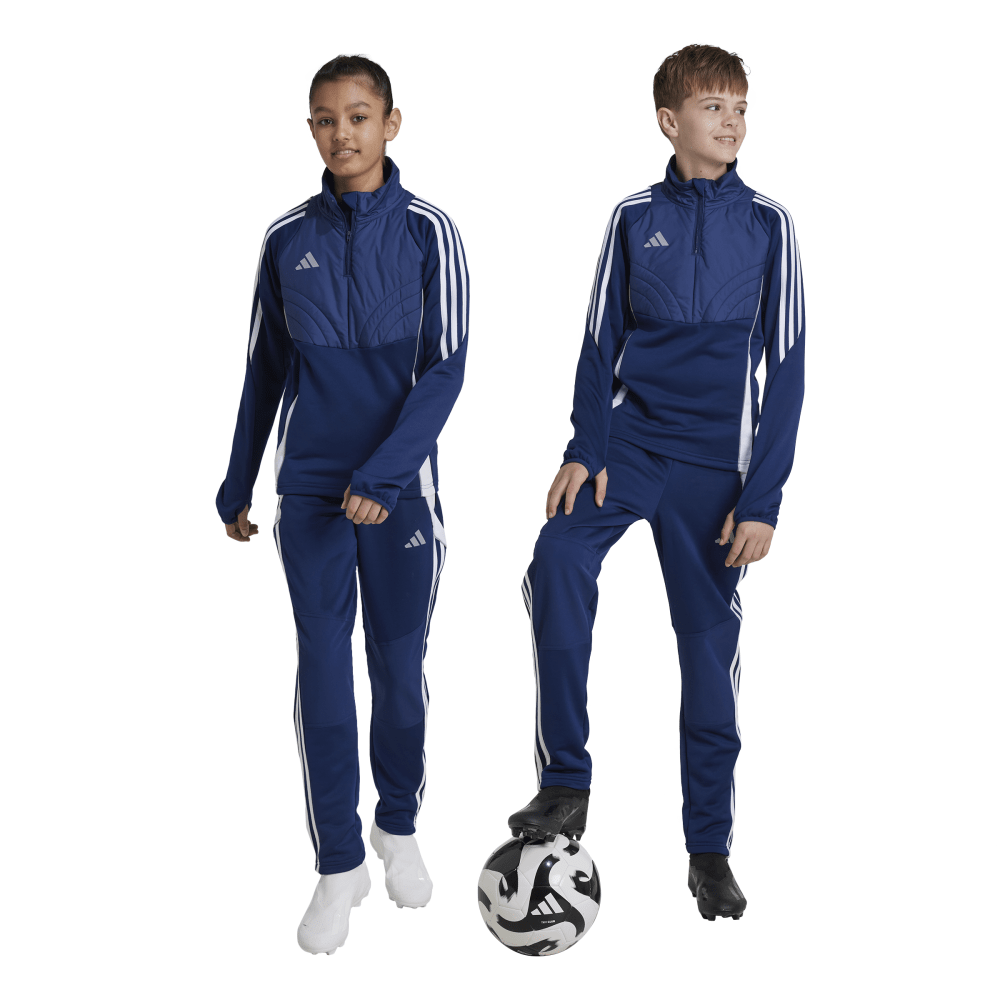 adidas Tiro 24 Winterized Trainingshose dunkelblau Kinder