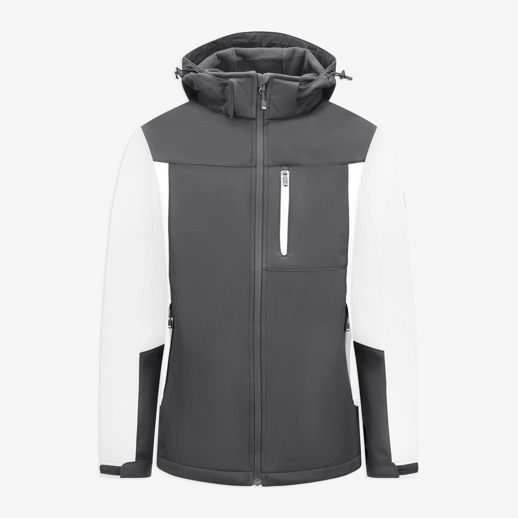 FHB Jannik Softshelljacke weiß Herren