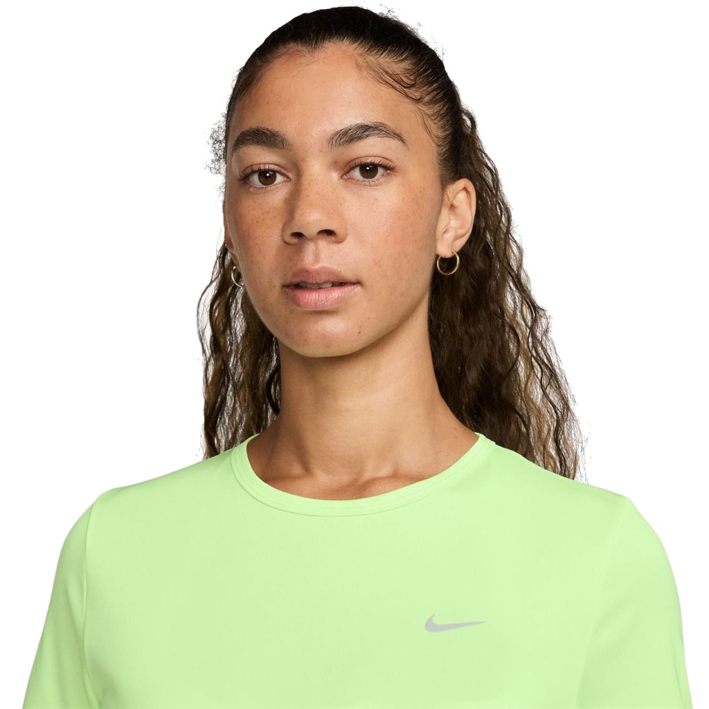 Nike One Tempo Dri-Fit Laufshirt gelb Damen  