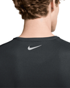 Nike Dri-Fit Miler Flash Laufshirt grau   