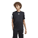 adidas Train Essentials 3-Streifen T-Shirt schwarz Kinder
