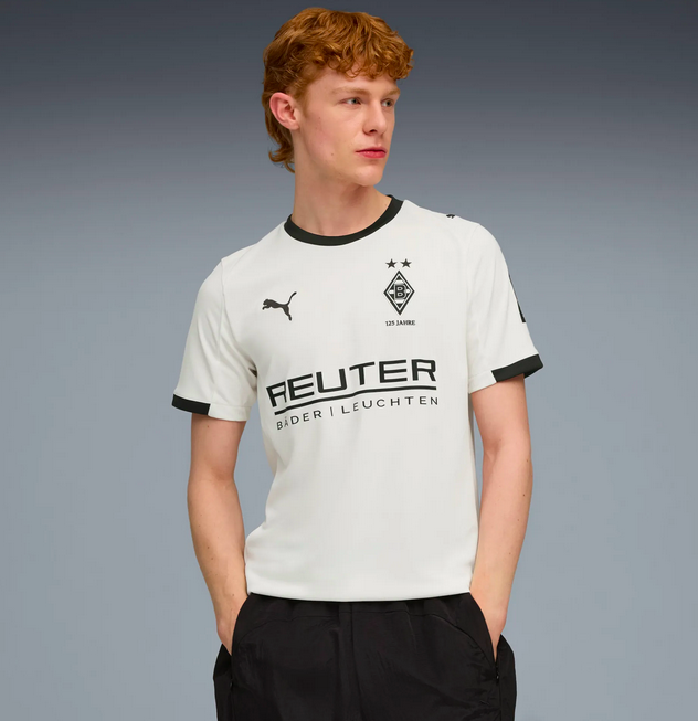 Puma Borussia Mönchengladbach 25/26 Heimtrikot weiß Kinder  