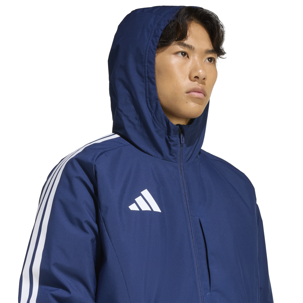 adidas Tiro 26 Stadium Parka blau
