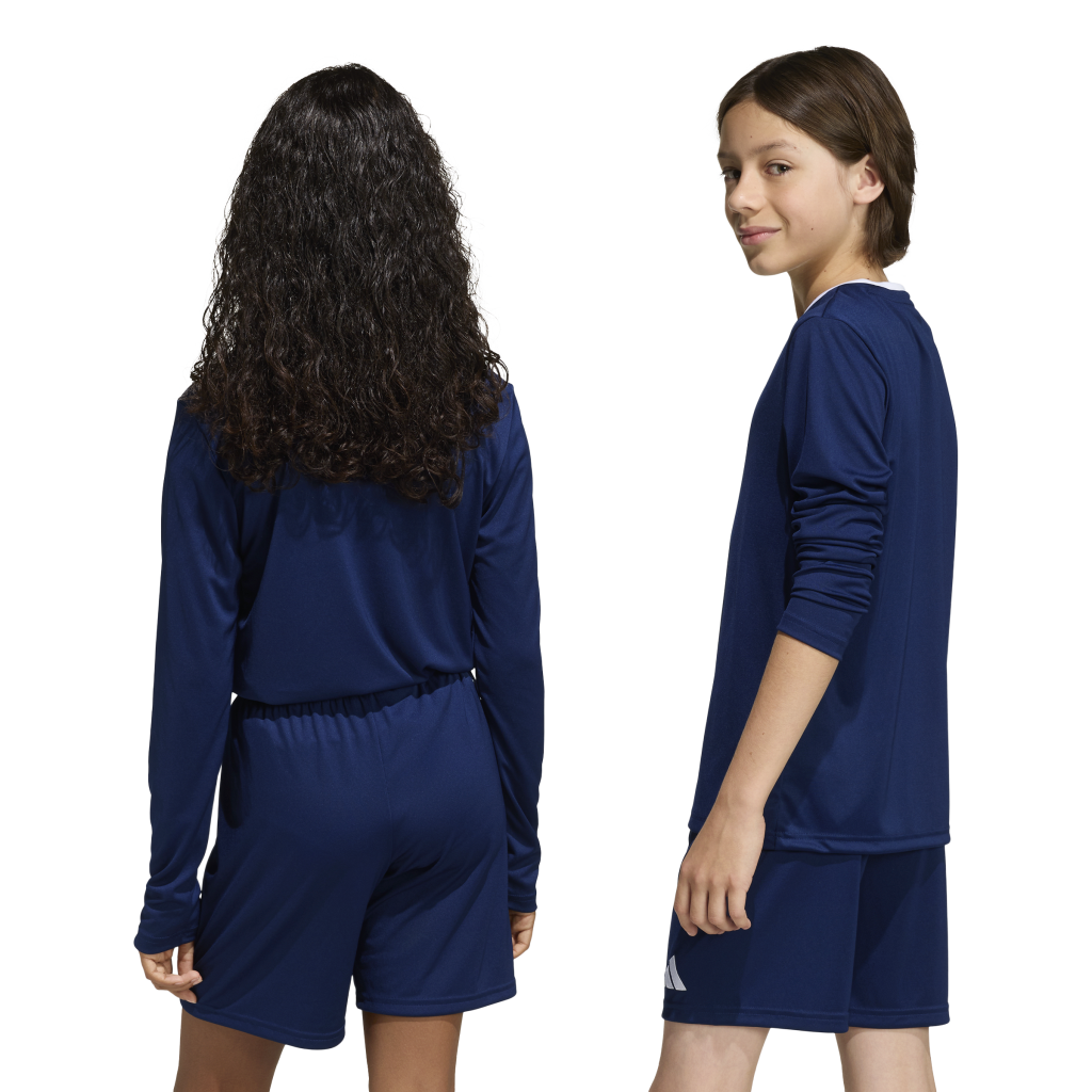 adidas Entrada 26 Trikot Langarm blau Kinder