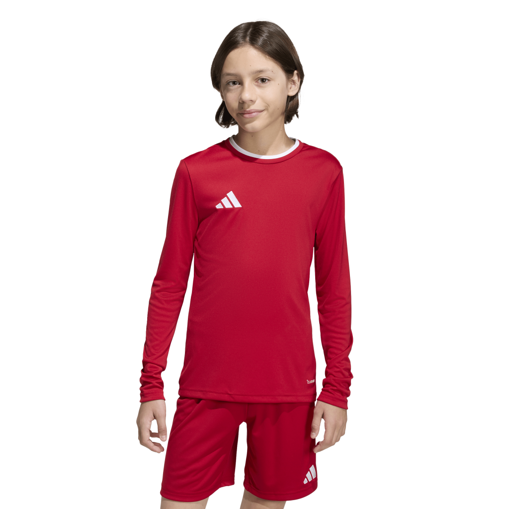 adidas Entrada 26 Trikot Langarm rot Kinder