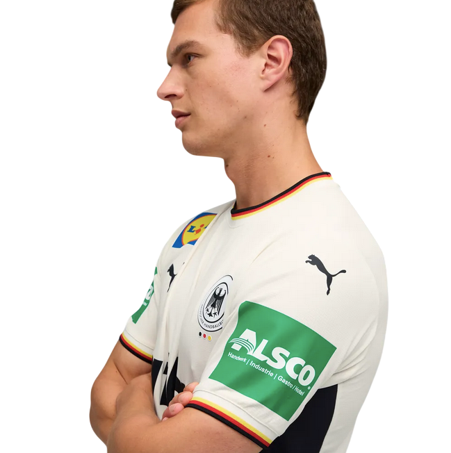 Puma Deutscher Handballbund Auswärtstrikot schwarz