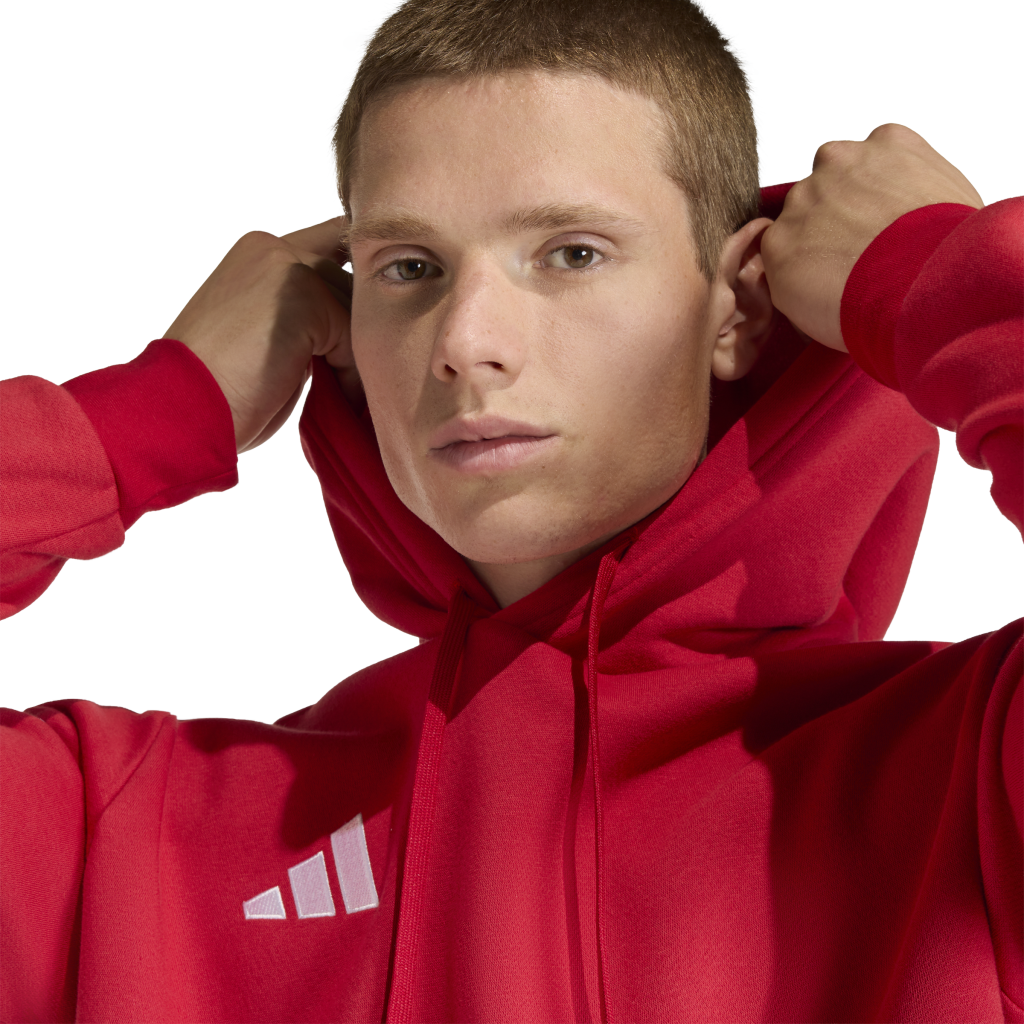  adidas Entrada 26 Kapuzenpullover rot 