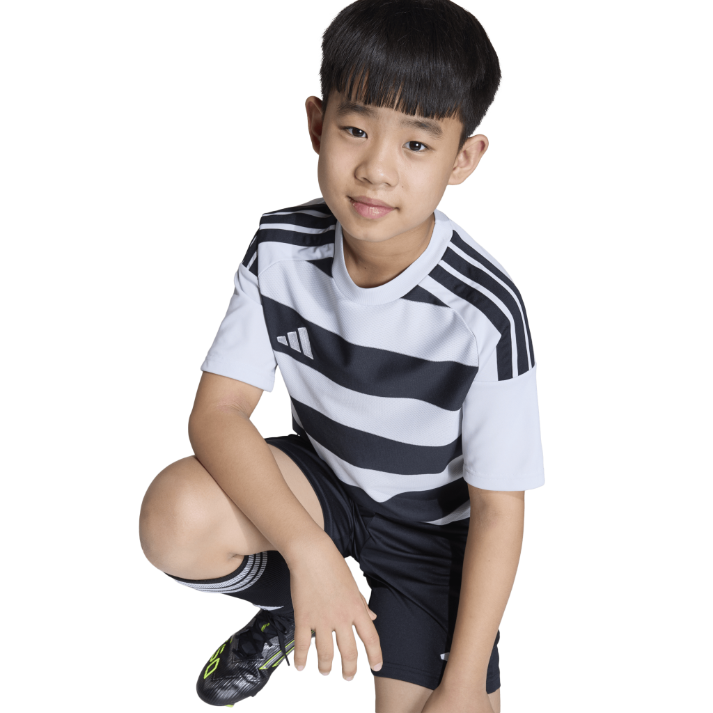 adidas Hooped 26 Trikot in schwarz-grau Kinder