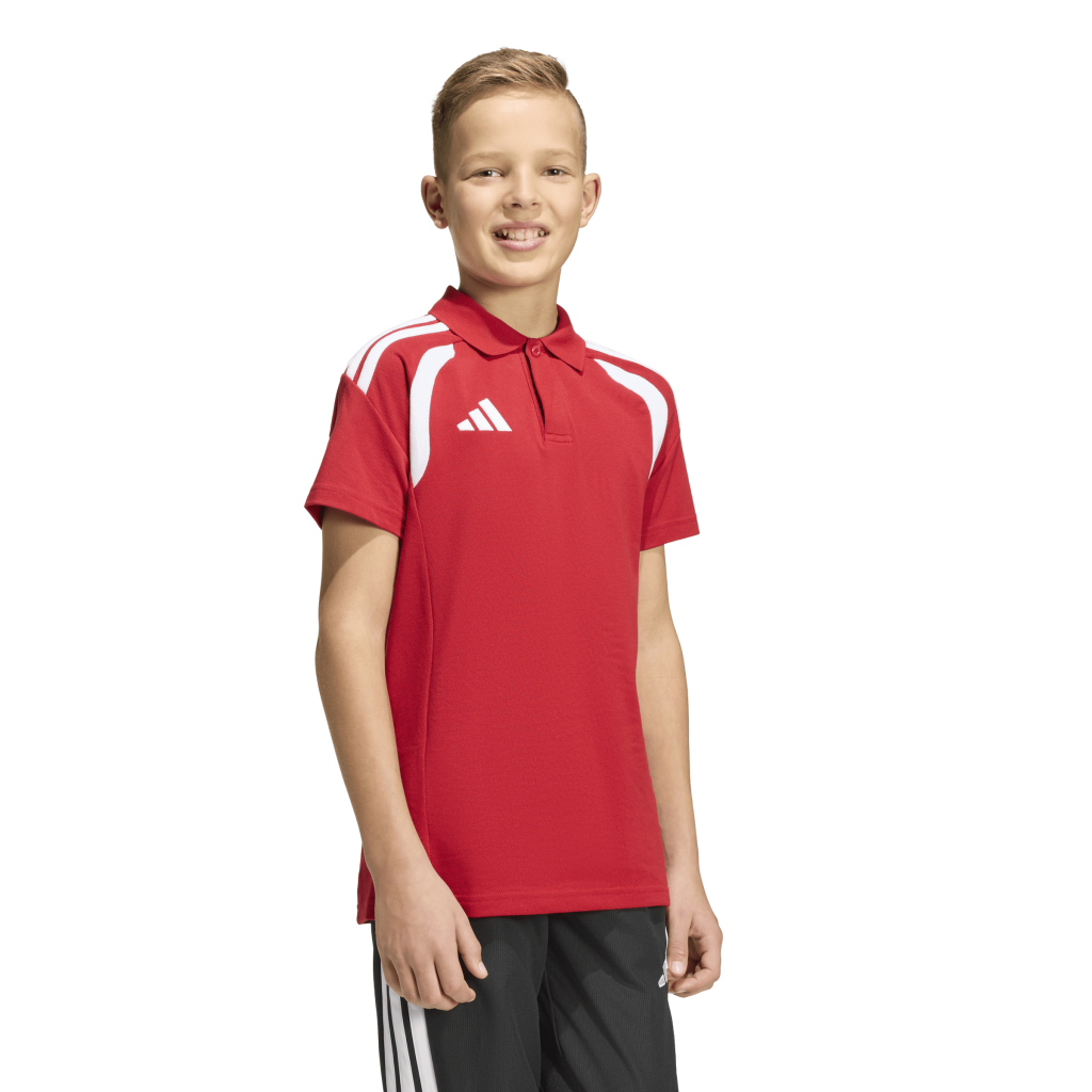 adidas Tiro 26 League Poloshirt rot Kinder