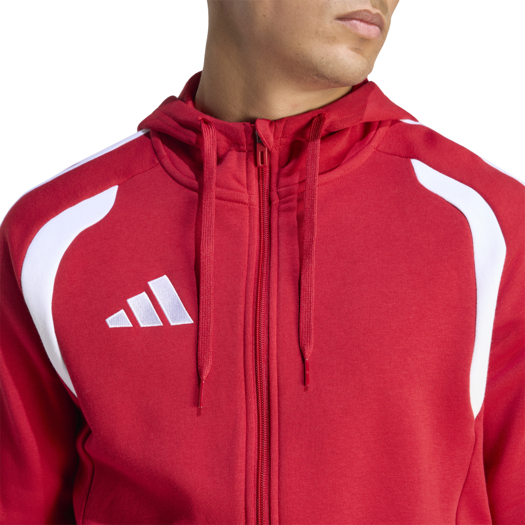 adidas Tiro 26 League Kapuzenjacke rot 