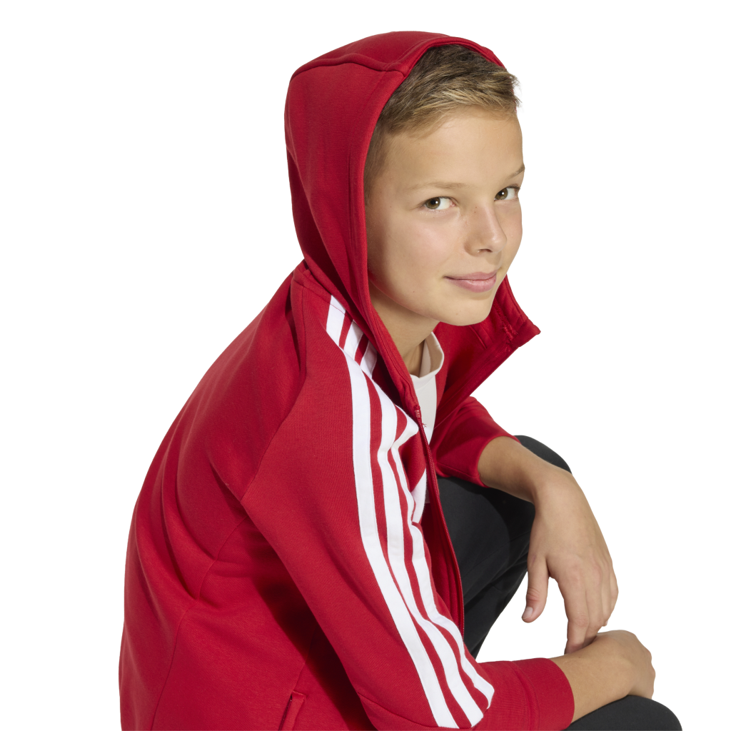 adidas Tiro 26 League Kapuzenjacke rot Kinder 
