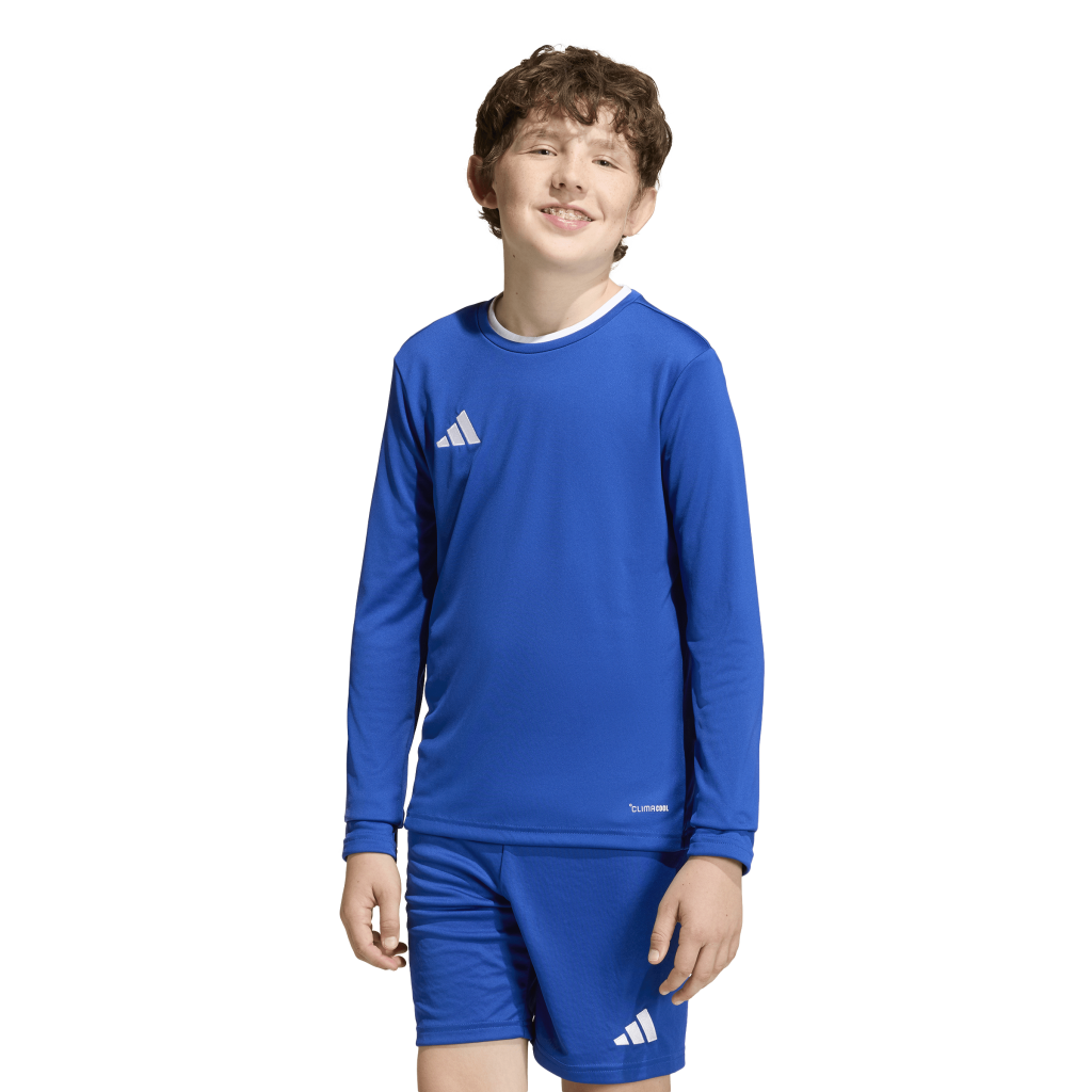 adidas Entrada 26 Trikot Langarm blau Kinder