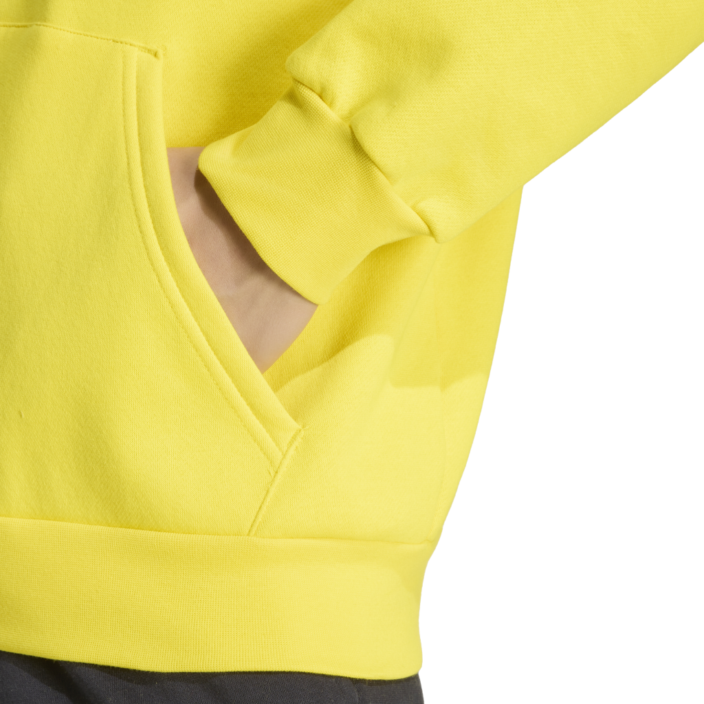 adidas Entrada 26 Fleece Kapuzenjacke gelb 