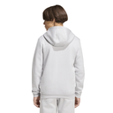 adidas Entrada 26 Fleece Kapuzenjacke grau Kinder