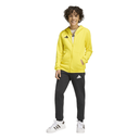 adidas Entrada 26 Fleece Kapuzenjacke gelb Kinder