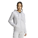 adidas Entrada 26 Fleece Kapuzenjacke grau Damen