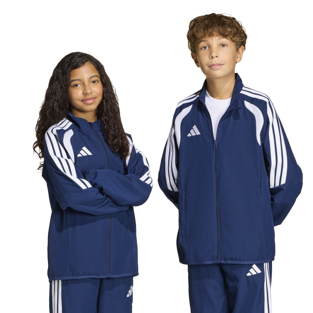 adidas Tiro 26 League Präsentationsjacke blau Kinder