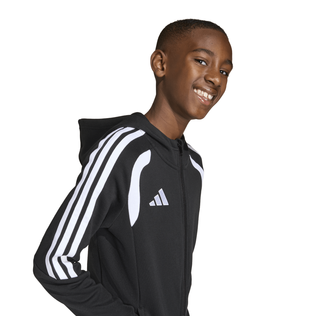 adidas Tiro 26 League Kapuzenjacke schwarz Kinder 