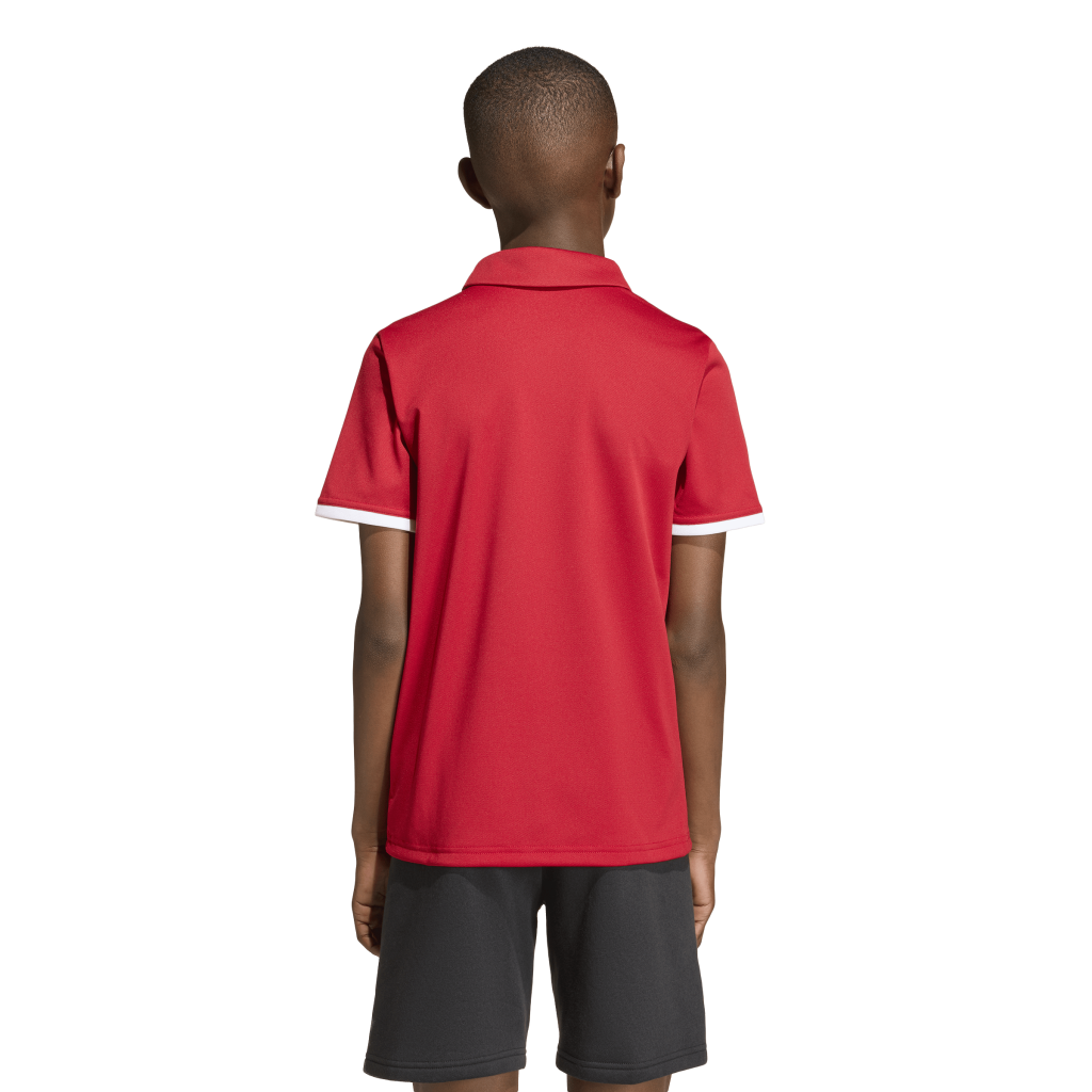 adidas Entrada 26 Poloshirt rot Kinder 