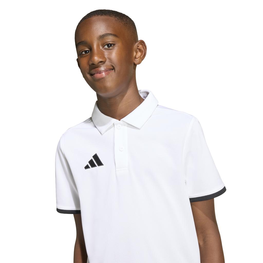 adidas Entrada 26 Poloshirt weiß Kinder 