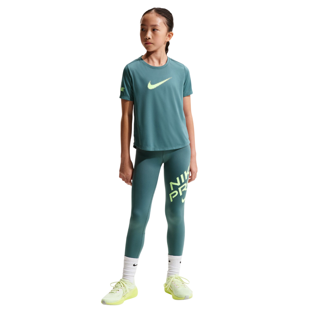 Nike Pro Dri-FIT T-Shirt türkis Kinder  