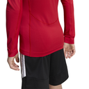 adidas Techfit Funktionsshirt Langarm rot Kinder 