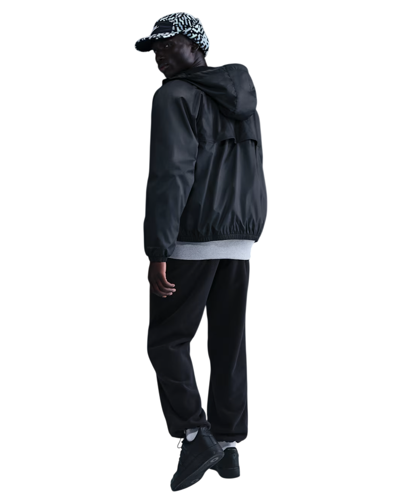 Nike Windrunner gefütterte Jacke schwarz 