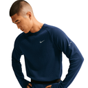 Nike Stride Dri-FIT Langarm-Laufshirt blau 