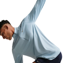 Nike Dri-FIT Stride Lauf Zip-Top blau