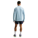 Nike Dri-FIT Stride Lauf Zip-Top blau