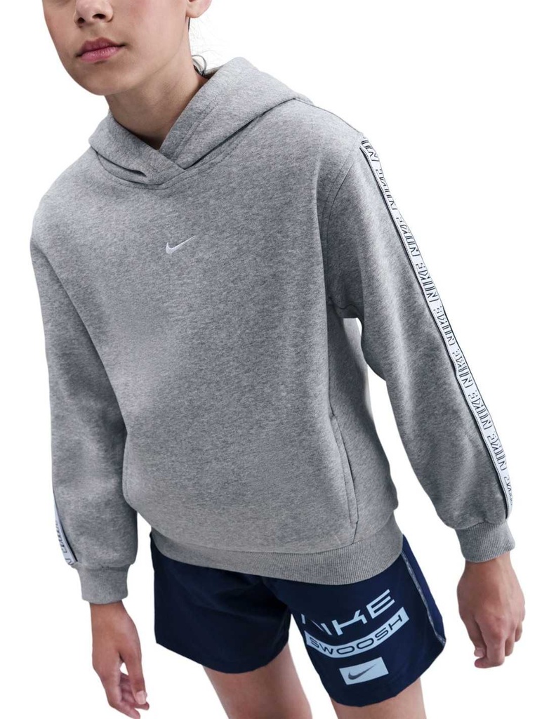 Nike Sportswear Club Fleece Hoodie grau Kinder