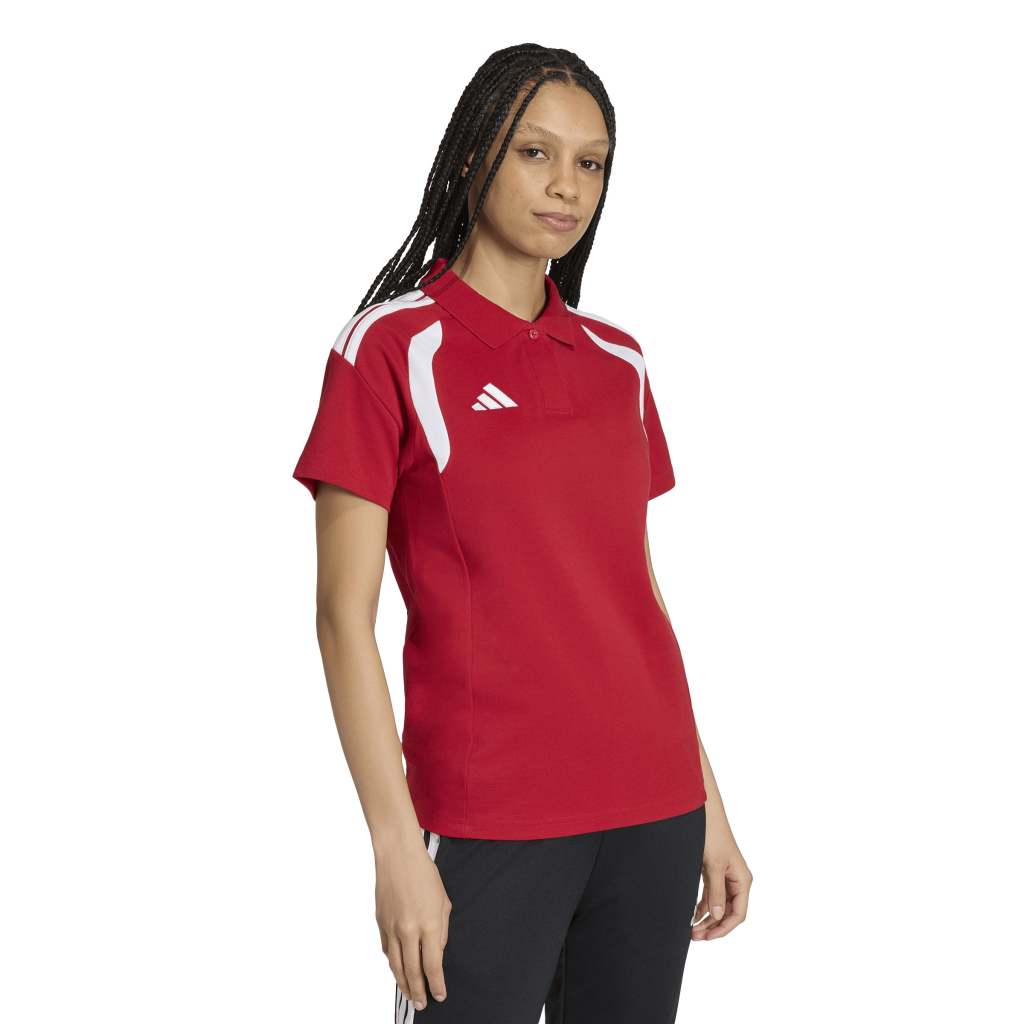 adidas Tiro 26 League Poloshirt rot Damen 