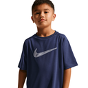 Nike Multi Dri-FIT Kurzarm-Trainingsshirt blau Kinder