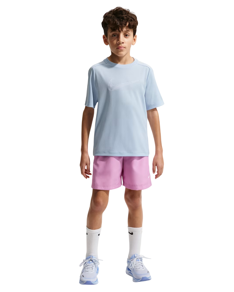 Nike Multi Dri-FIT Kurzarm-Trainingsshirt blau Kinder