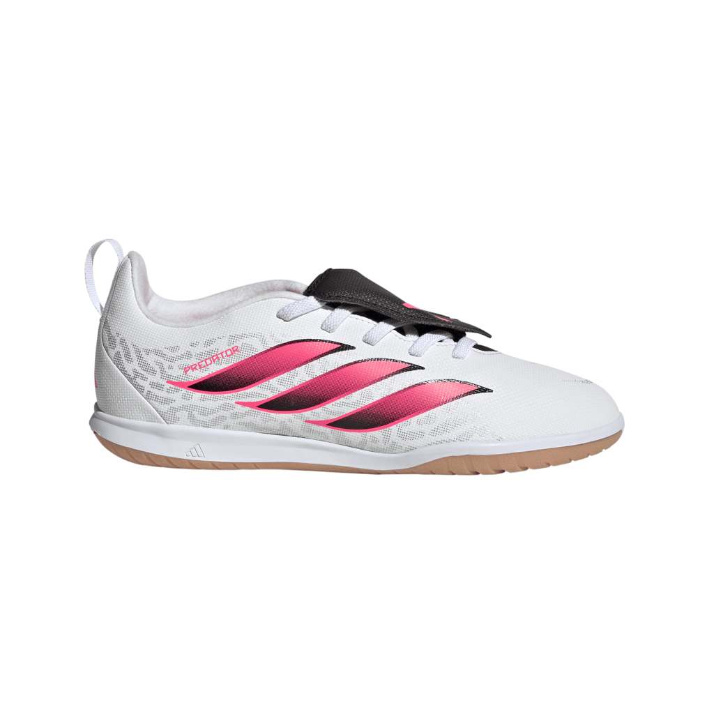 adidas Predator Club Fold-Over Tongue Indoor Fußballschuhe weiß Kinder