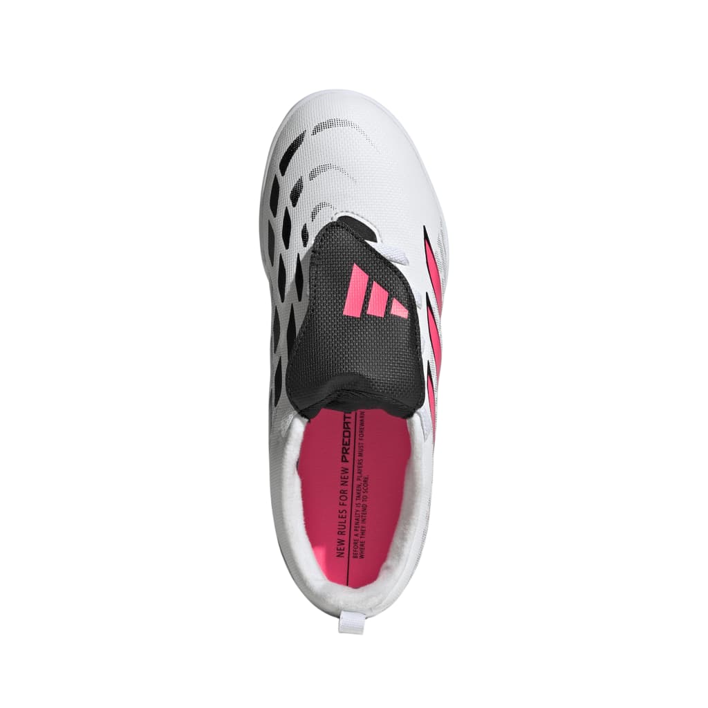 adidas Predator Club Fold-Over Tongue Indoor Fußballschuhe weiß Kinder