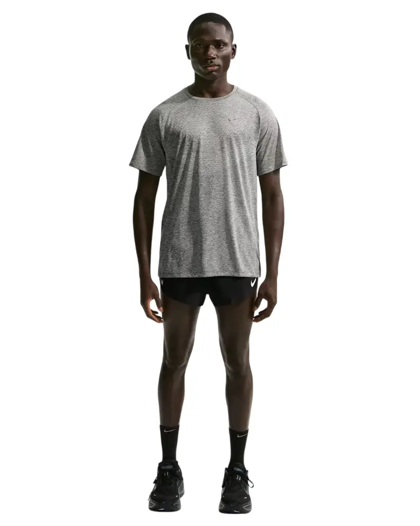 Nike Stride Dri-Fit ADV Laufshirt grau