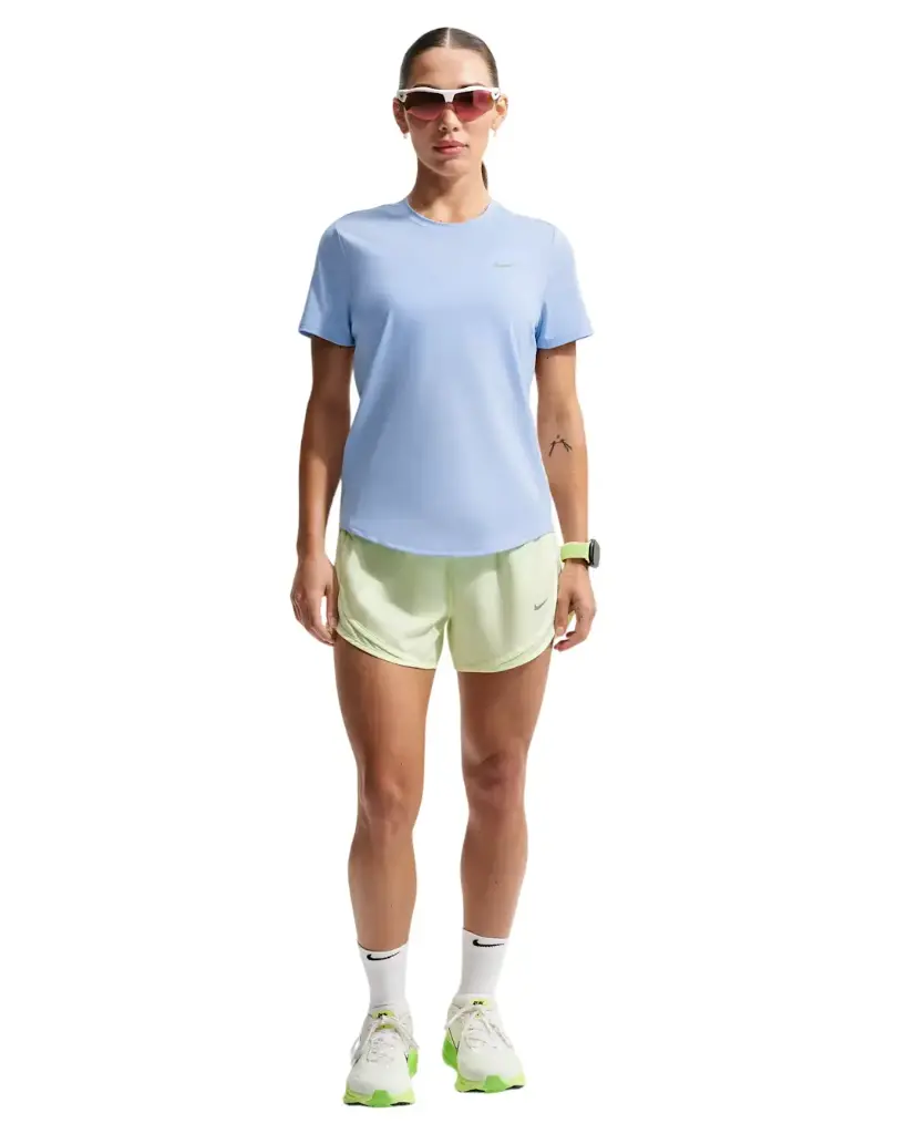Nike Swift Dri-FIT Laufshirt blau Damen