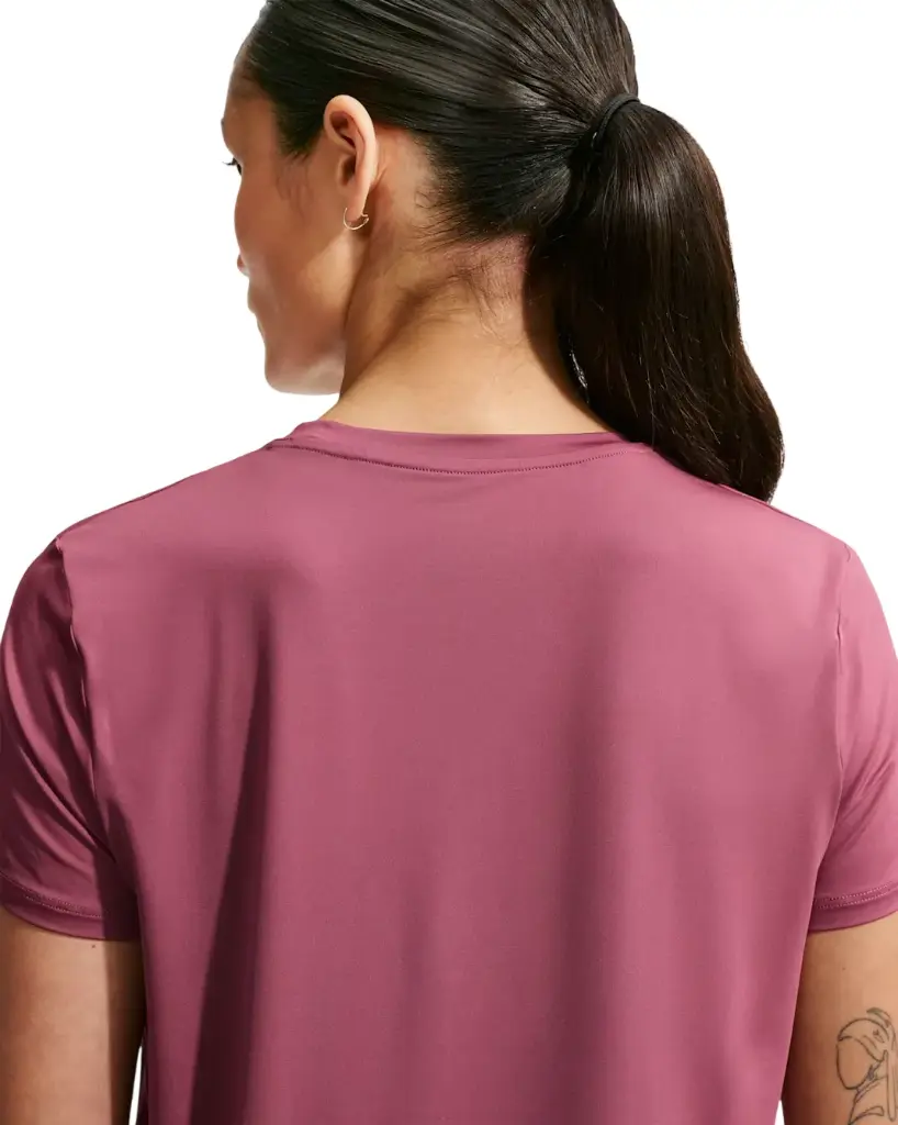 Nike One Classic Dri-FIT T-Shirt pink Damen 