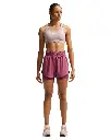 Nike One Dri-FIT 2-in-1-Shorts pink Damen