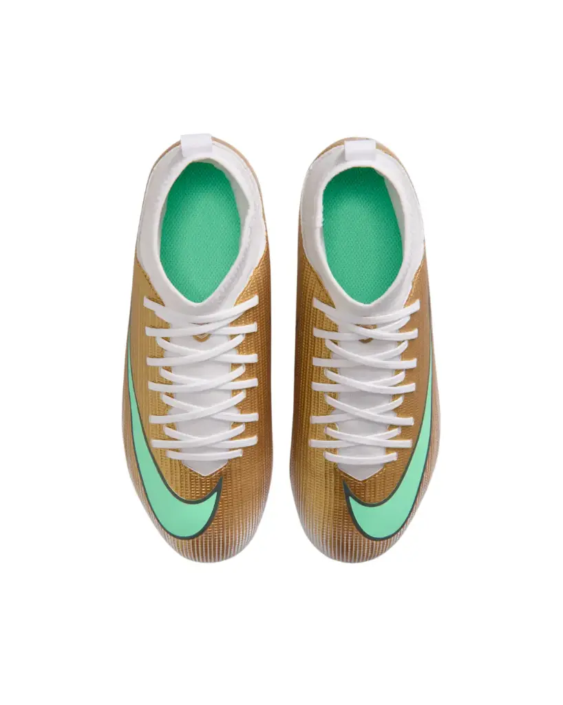 Nike Jr. Mercurial Superfly 11 Academy „Kylian Mbappé“ MG Fußballschuhe goldfarben Kinder