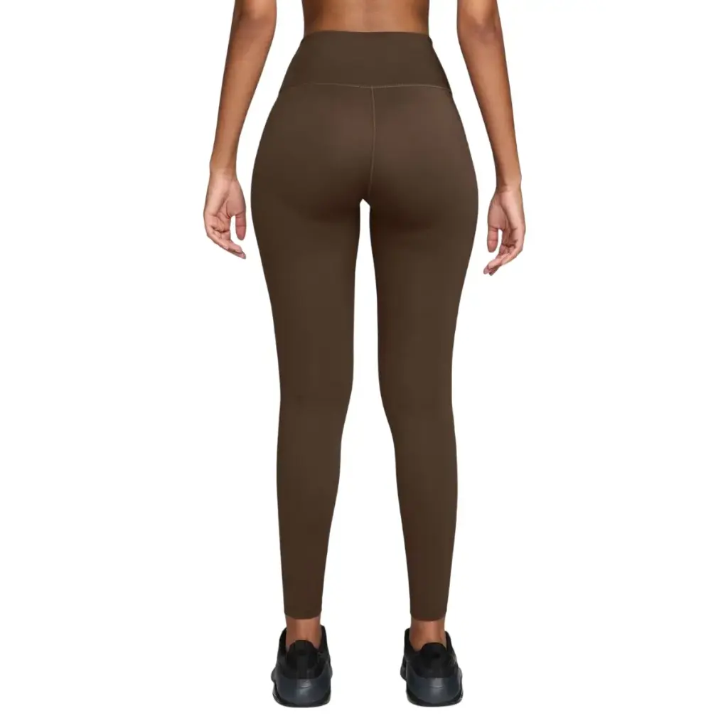 Nike One Seamless Front Leggings braun Damen