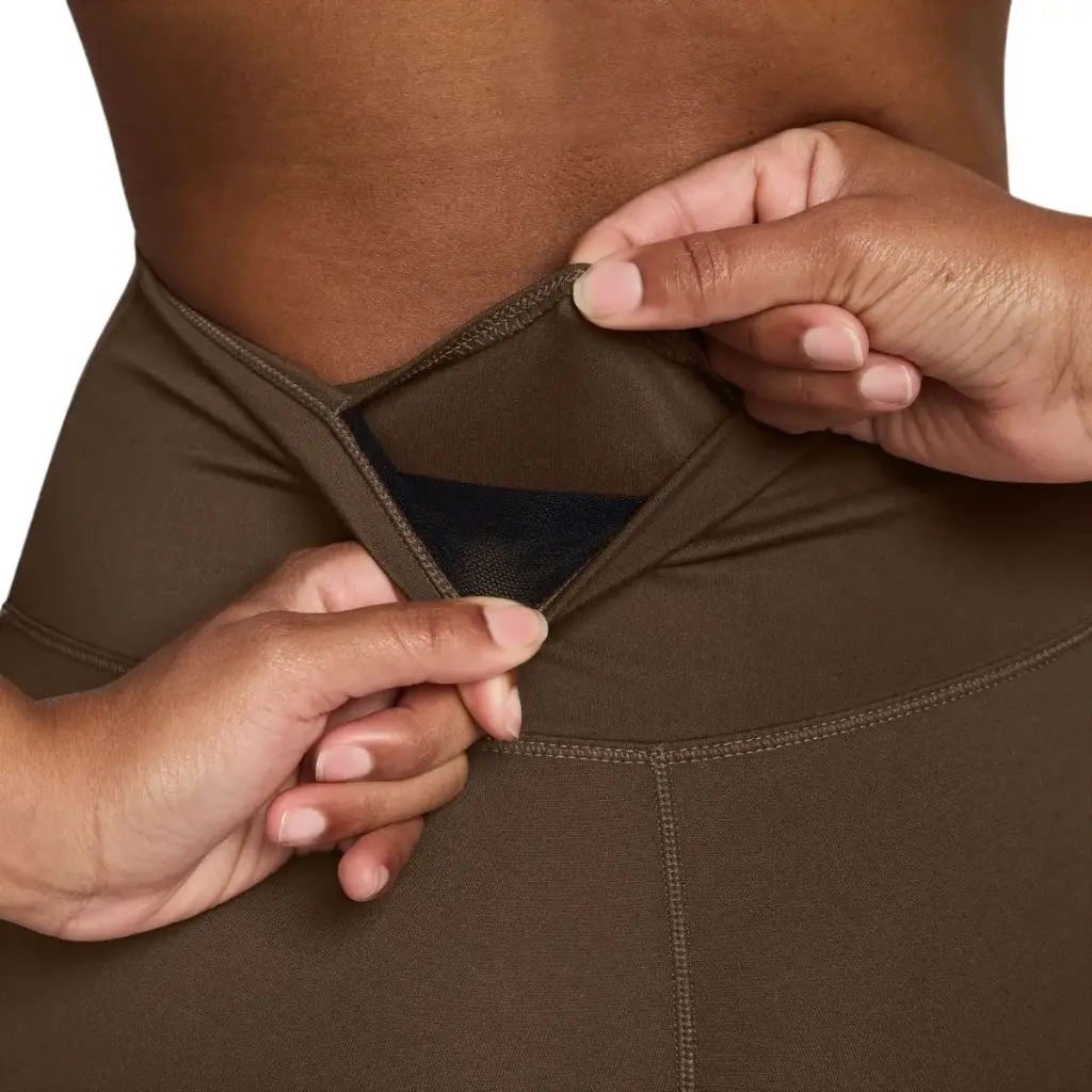 Nike One Seamless Front Leggings braun Damen