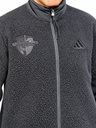 adidas Recken Roots Fleecejacke schwarz